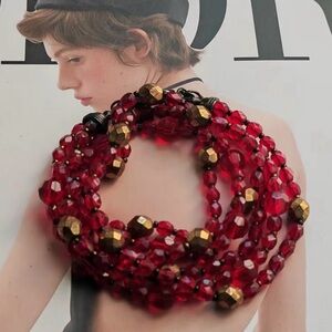 Vogue Bijoux  Beaded Necklace